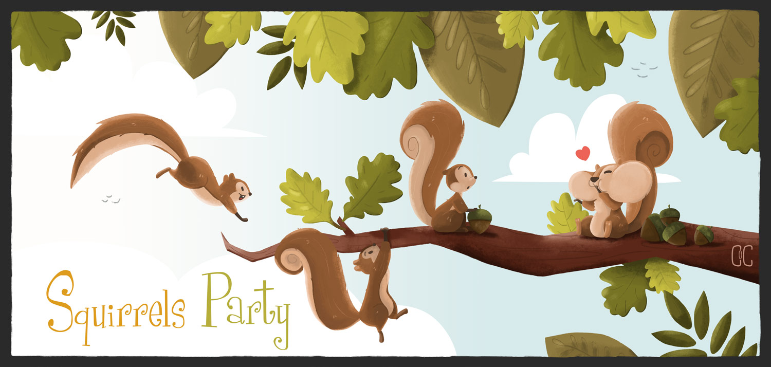 SQUIRRELS PARTY